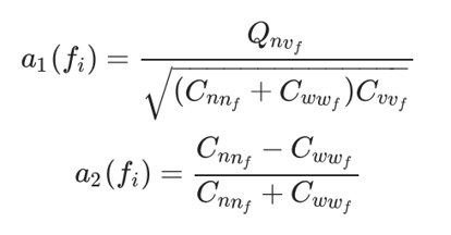 Fourier coefficient equation