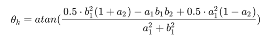 Mean spreading angle