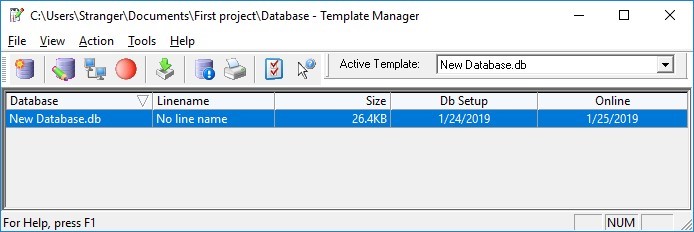 Template Manager