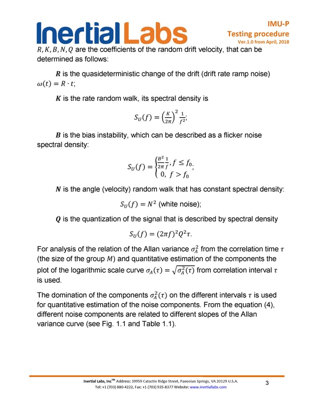 Testing procedure page 3